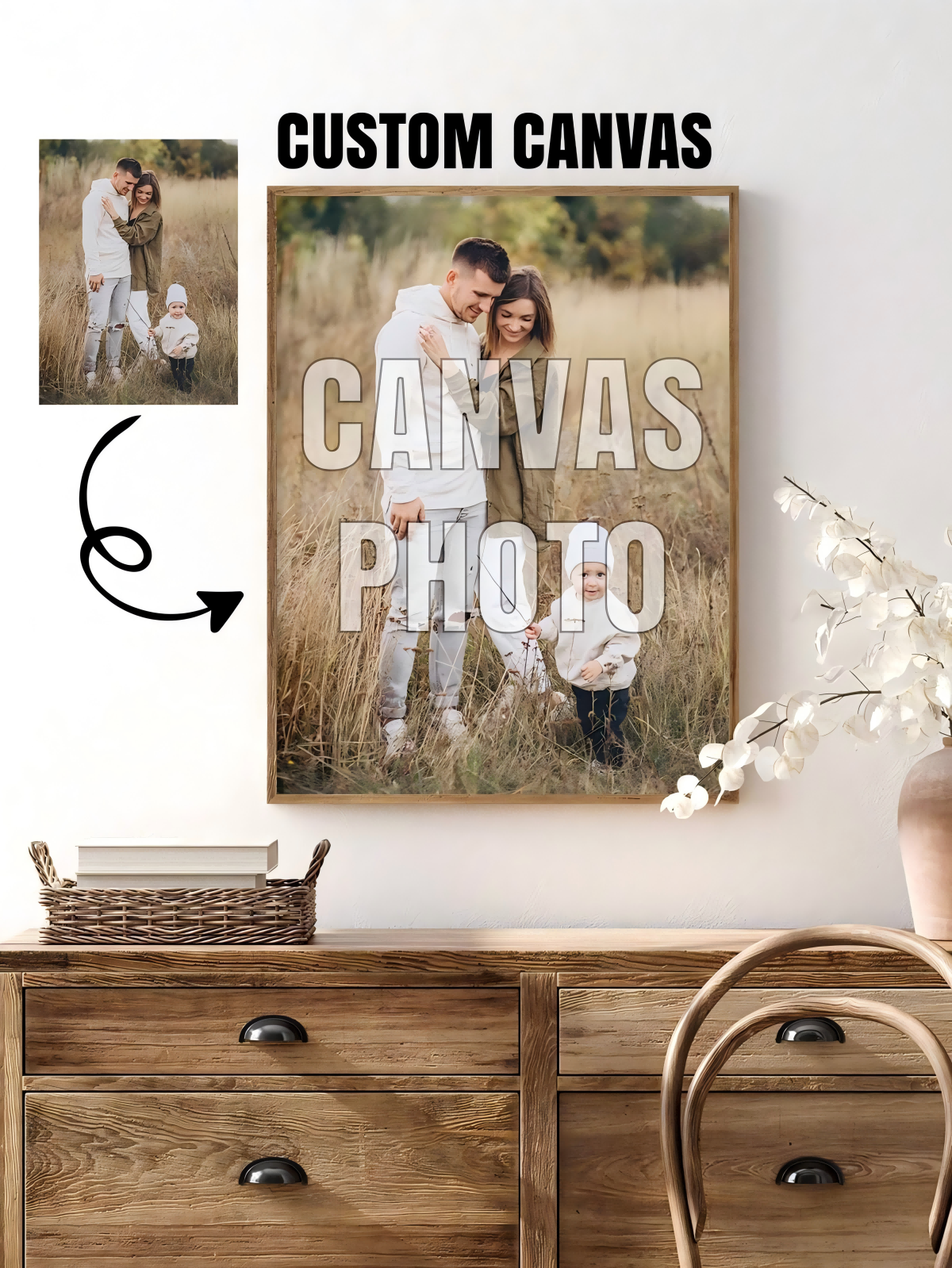Photography Exhibition - Customizable Canvas Poster With Frame, Customize