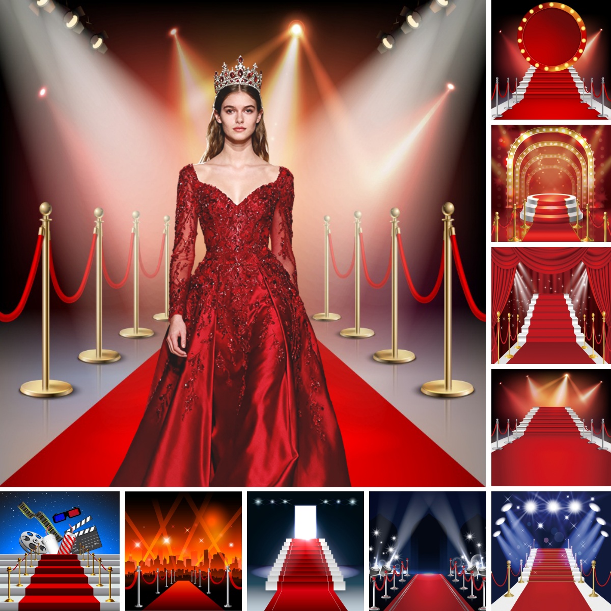 Photography Awards - Red Carpet Backdrop Movie Night Birthday