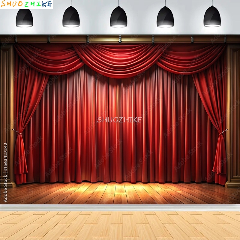 Photography Awards - Luxury Red Carpet Award Stage Background