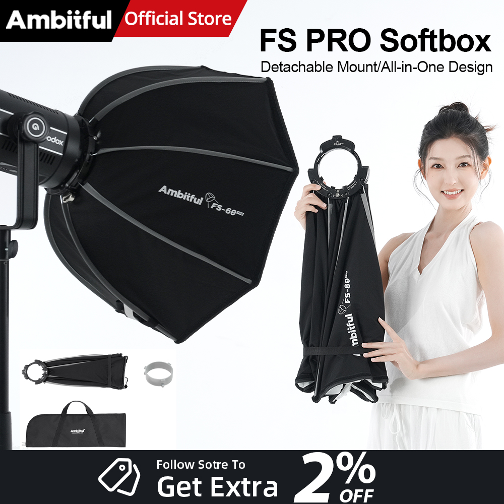 Photography Darkroom - AMBITFUL FS40Pro FS60Pro Quick-Install Bowens Mount