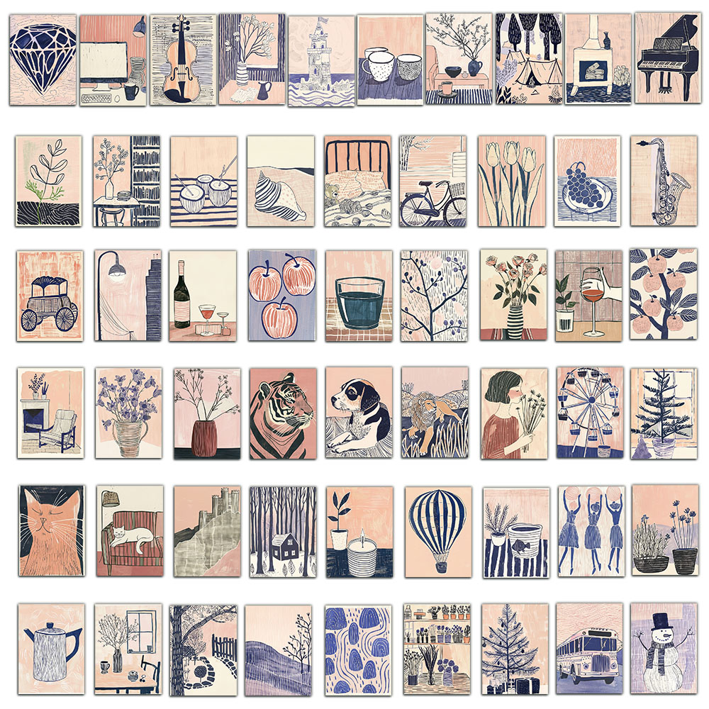 55PCS Abstract Art Illustratio - Photography Basic incelemesi ve fiyatı