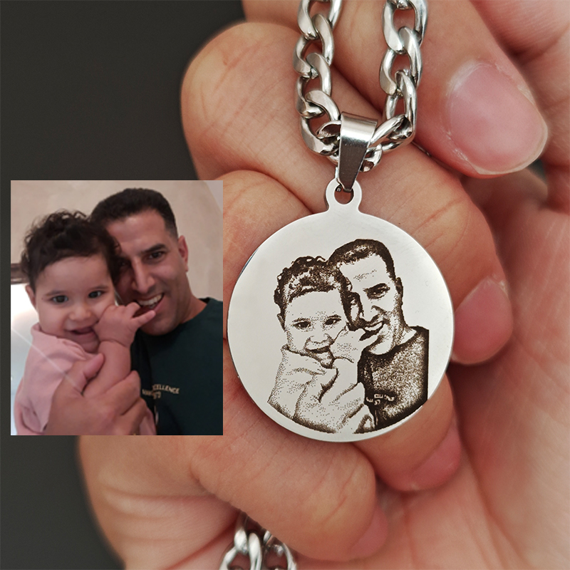 Customized Family Photo Pendan - Photographic Memory incelemesi ve fiyatı