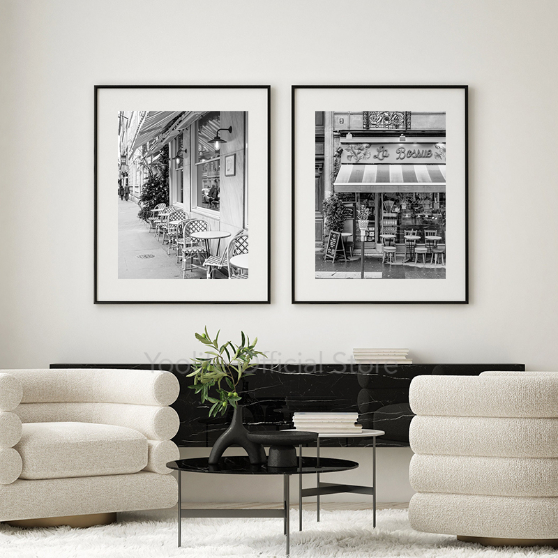 Black and White France Paris O - Photography Coffee incelemesi ve fiyatı