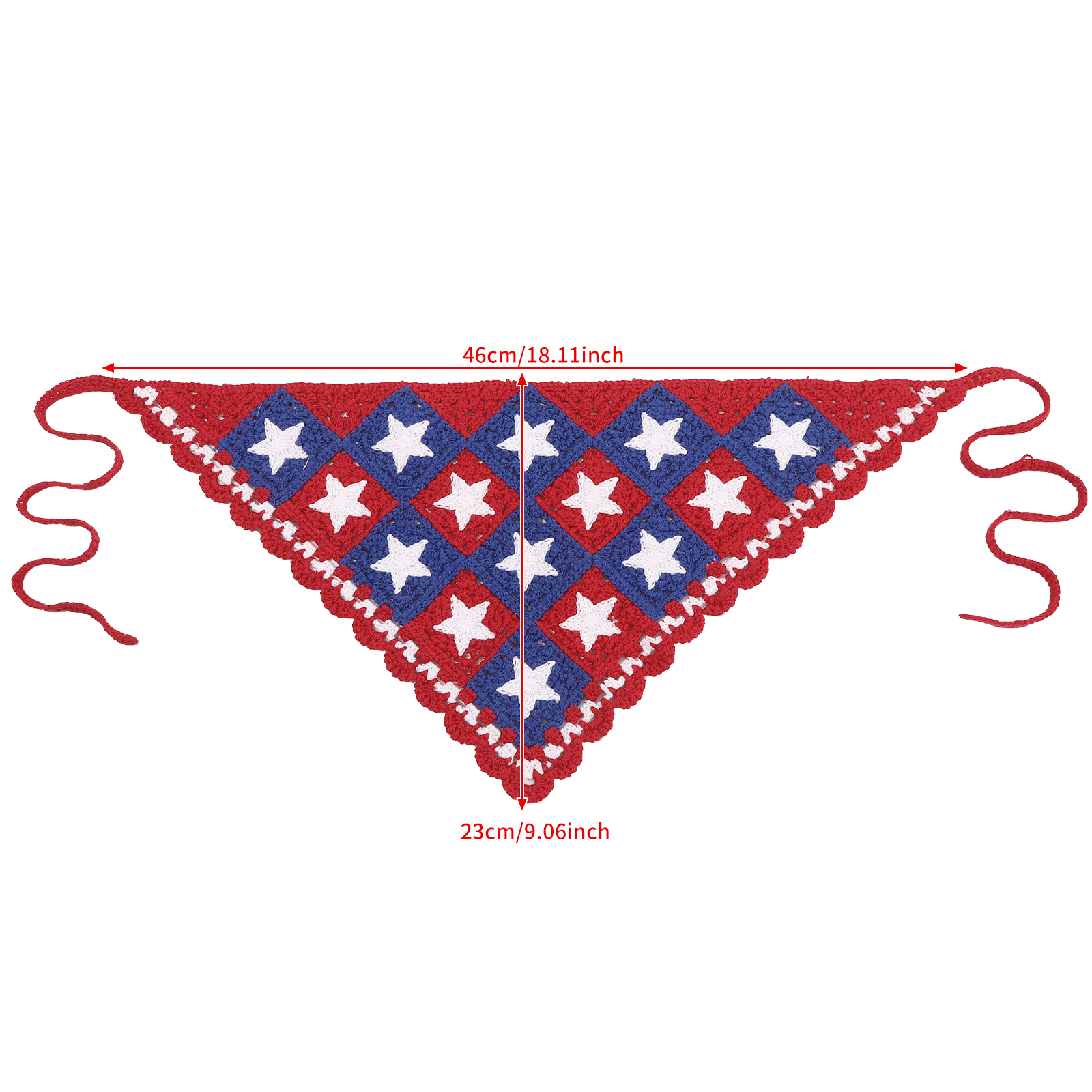 1pc Spring Summer Knitted Tria - Photography Triangle incelemesi ve fiyatı