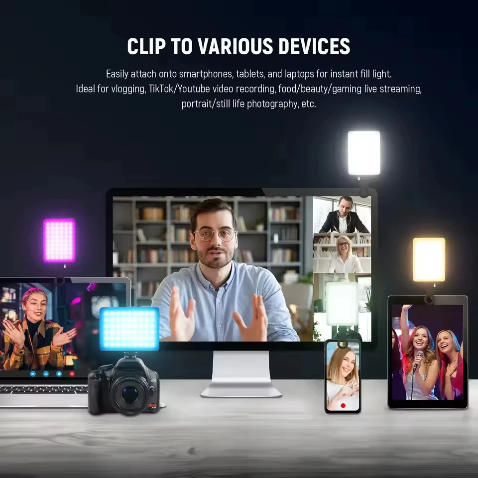 Mini RGB LED Fill Light Portab - Photography Darkroom incelemesi ve fiyatı