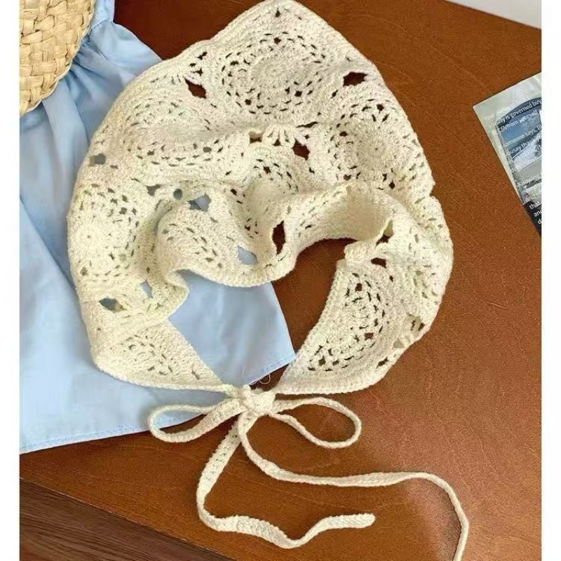 Knitted Triangle Turban Scarf  - Photography Triangle incelemesi ve fiyatı