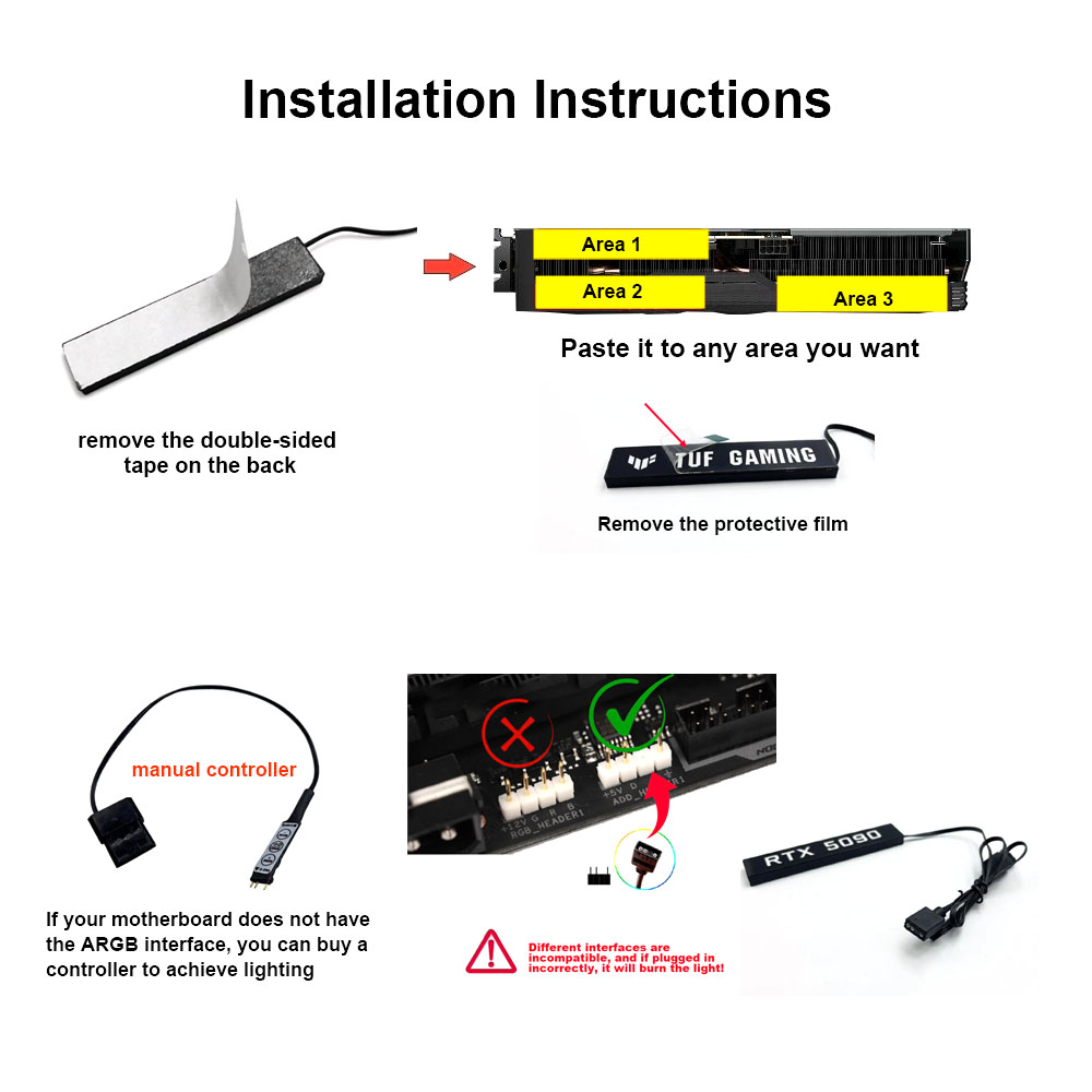 Video Card Lighting Panel For  - Photography Darkroom incelemesi ve fiyatı