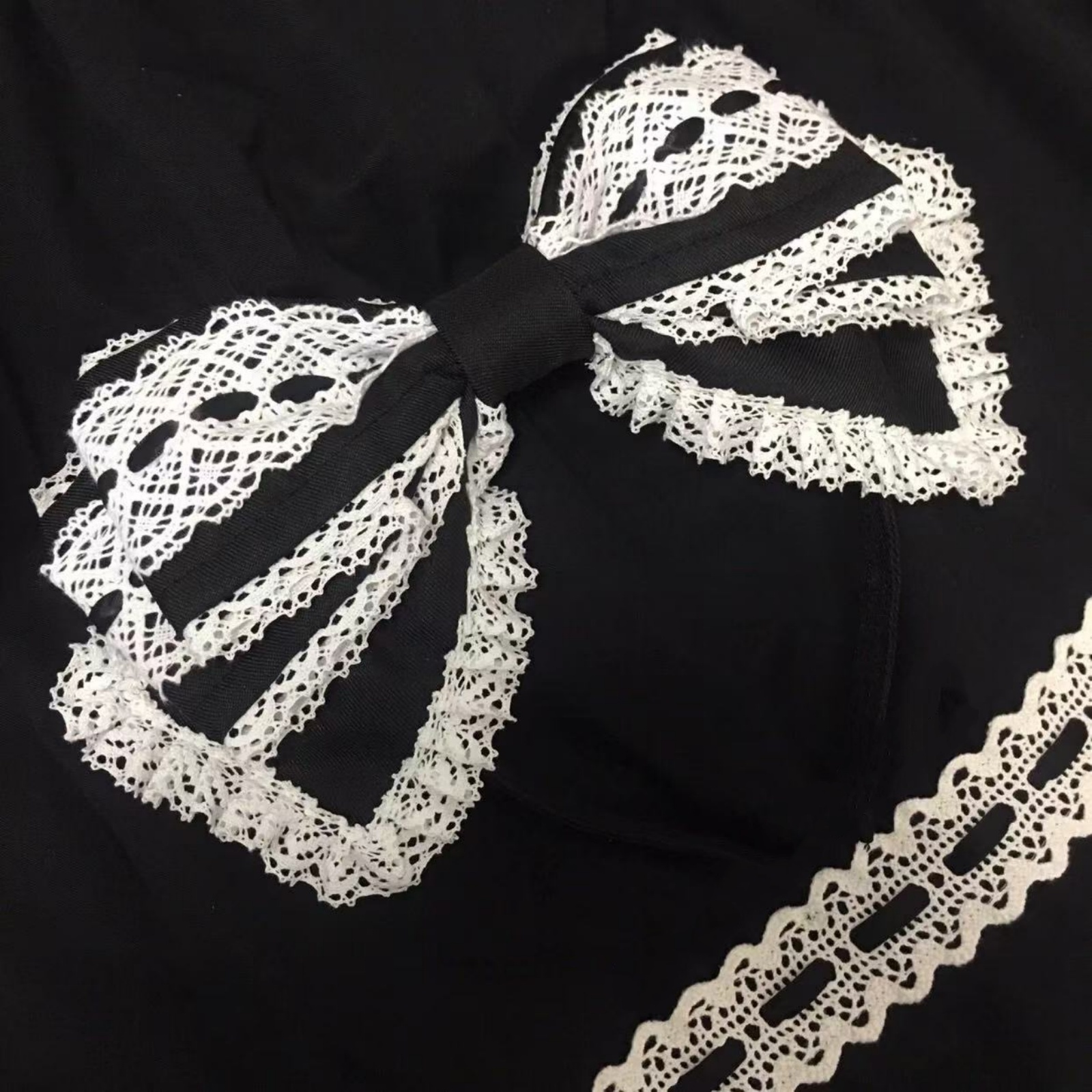 1Pc White Bow Lace Headband, S - Photography Triangle incelemesi ve fiyatı