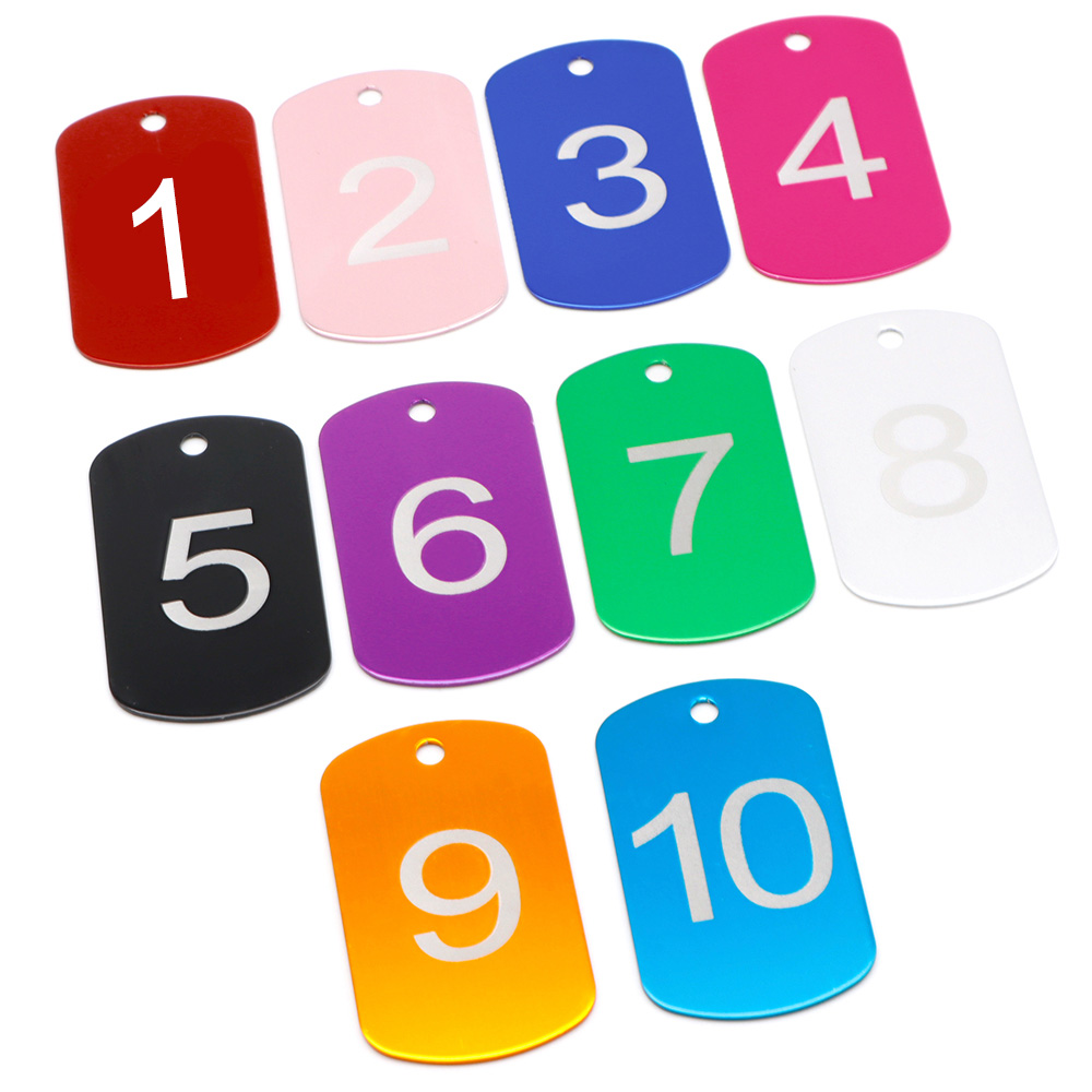 Number Tag Rectangular Aluminu - Photography Rules incelemesi ve fiyatı