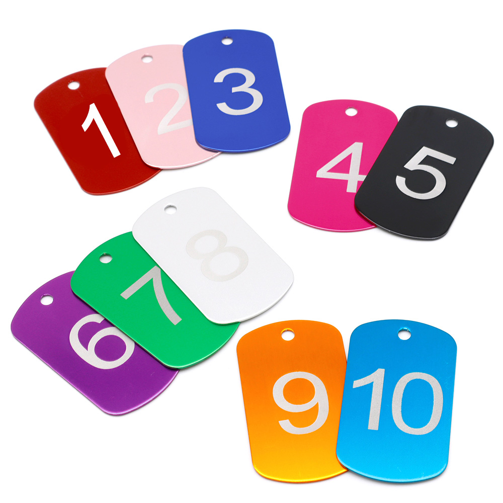 Number Tag Rectangular Aluminu - Photography Rules incelemesi ve fiyatı