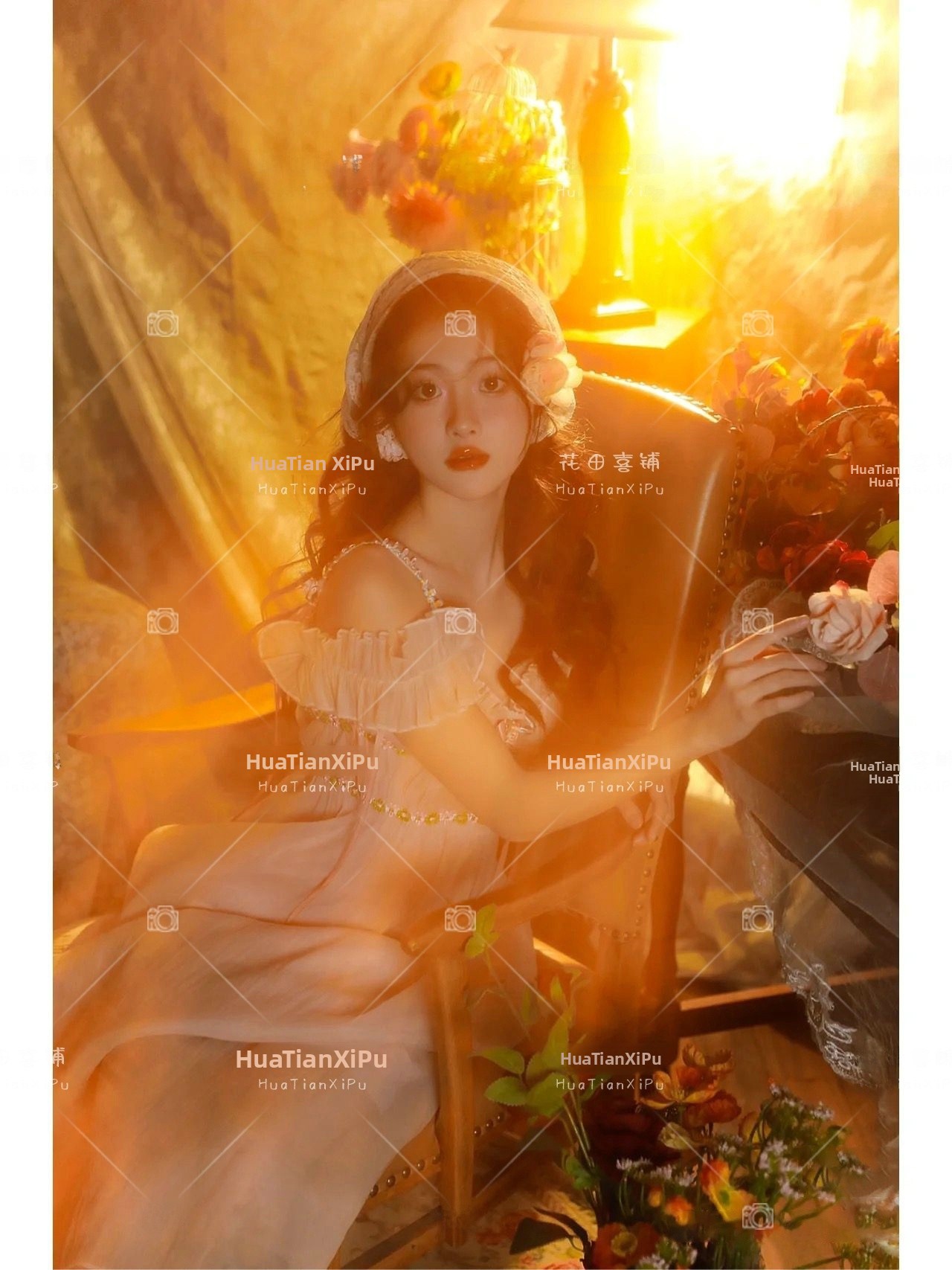 Vintage Oil Painting Style Pho - Photography Young incelemesi ve fiyatı