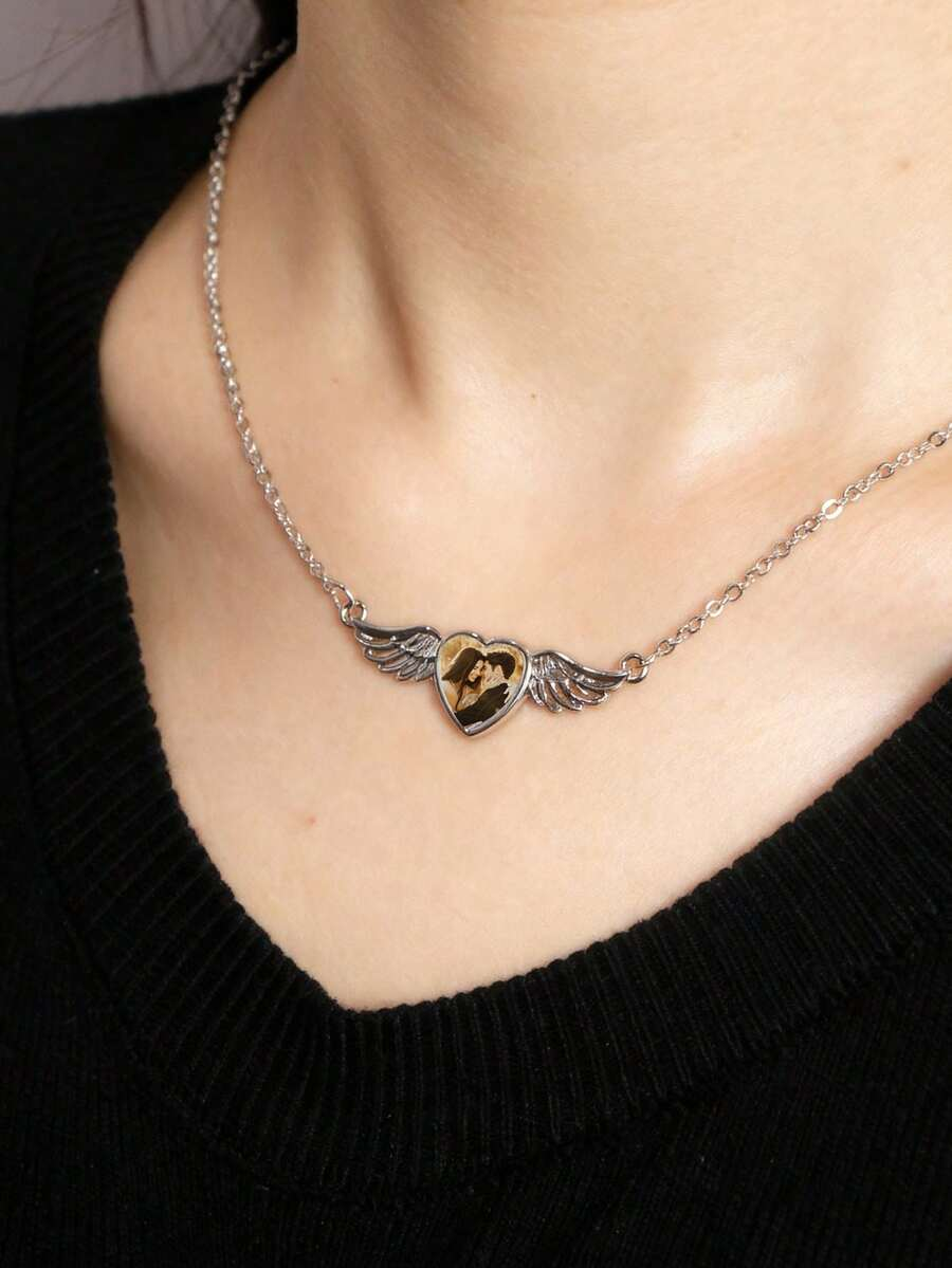 Custom image angel wings neckl - Photographic Memory incelemesi ve fiyatı