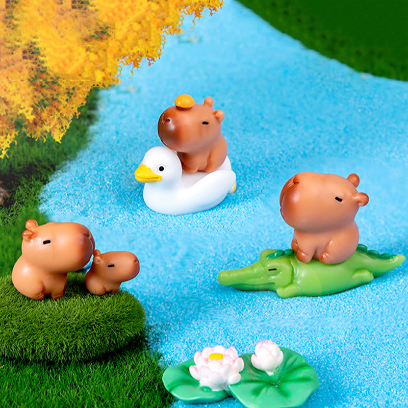 10pcs Miniature Capybara Figur - Photography Desk incelemesi ve fiyatı