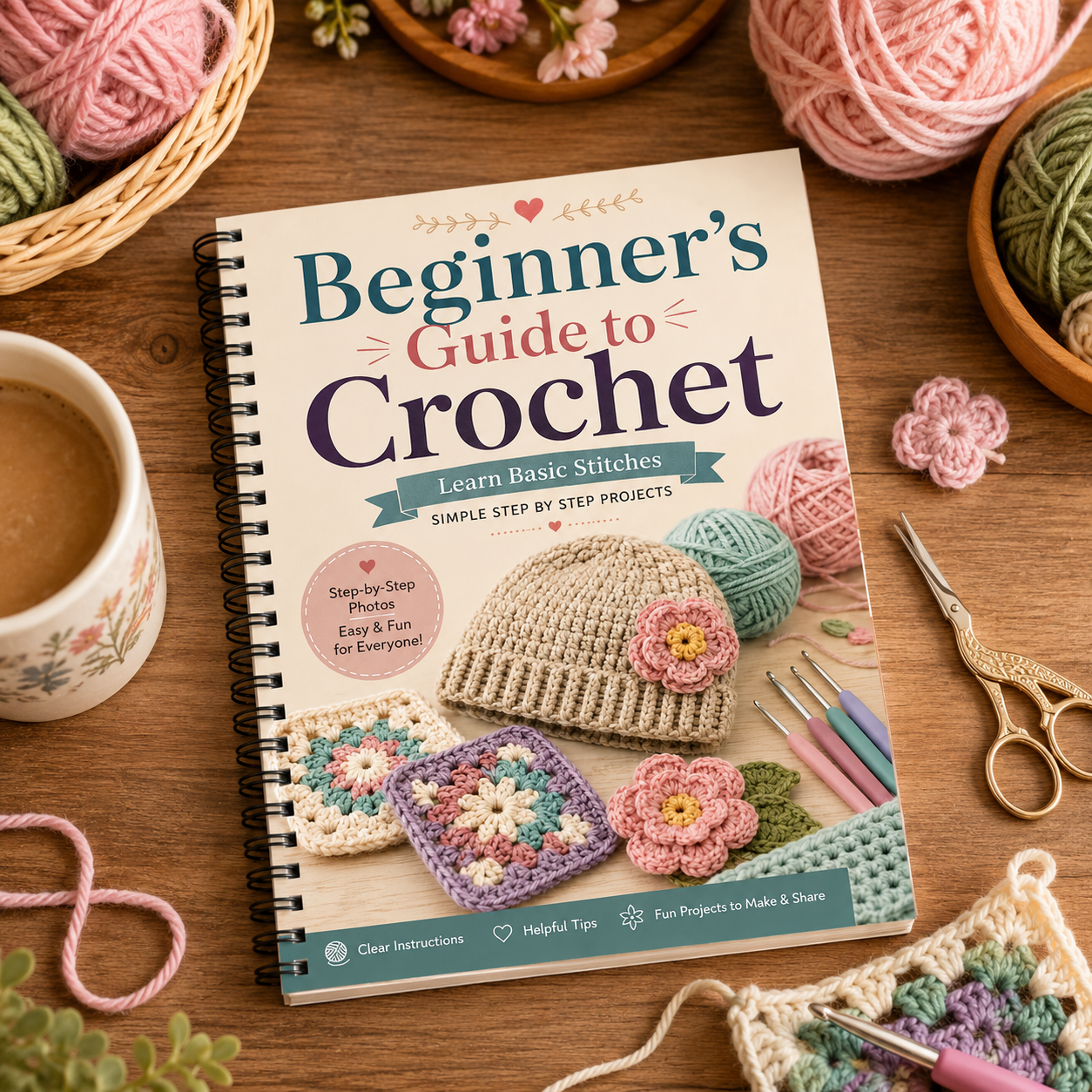 Beginner’s Guide to Crochet Si - Photography Basic incelemesi ve fiyatı