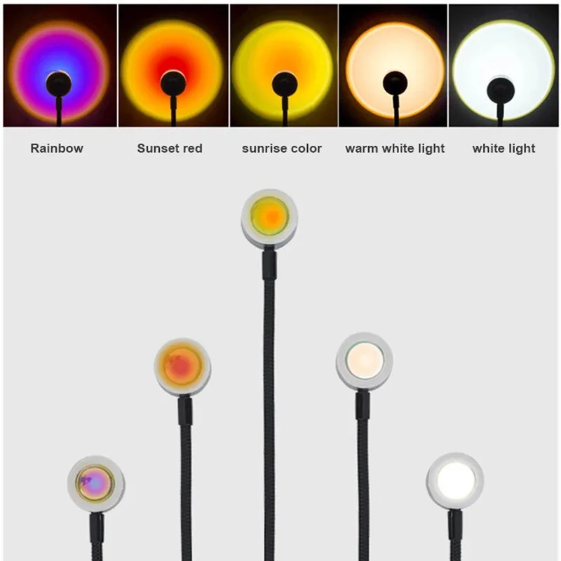 Projection Lamp USB Sunset Rai - Photography Coffee incelemesi ve fiyatı