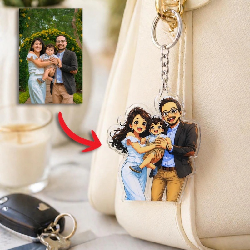 Custom 2D Cartoon Portrait Per - Photographic Memory incelemesi ve fiyatı