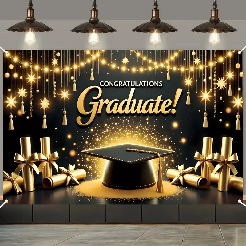 2025 Happy Graduation Backdrop - Photography Of The Year 2025 incelemesi ve fiyatı