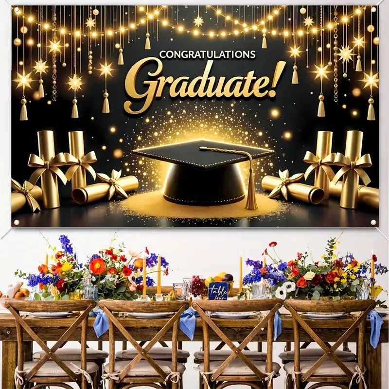 2025 Happy Graduation Backdrop - Photography Of The Year 2025 incelemesi ve fiyatı