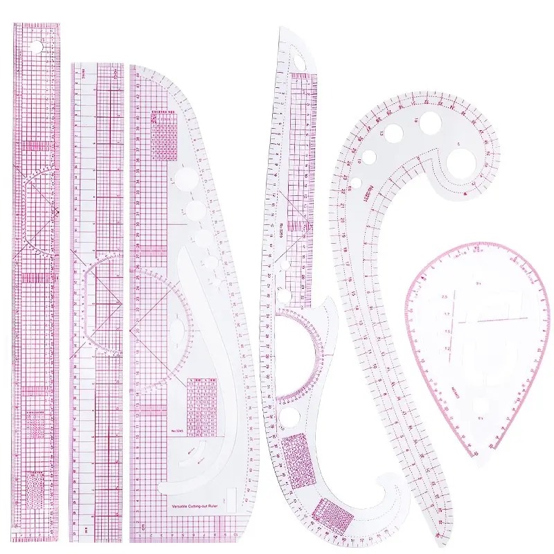 6PCS French Curve Ruler Soft P - Photography Rules incelemesi ve fiyatı