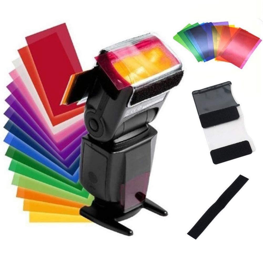 12 Colors Camera Flash Gels Li - Photography Darkroom incelemesi ve fiyatı