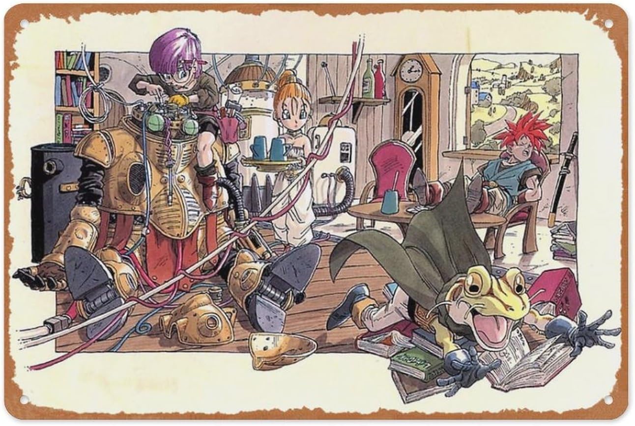 Retro Game Metal Sign - Chrono - Photography Exhibition incelemesi ve fiyatı