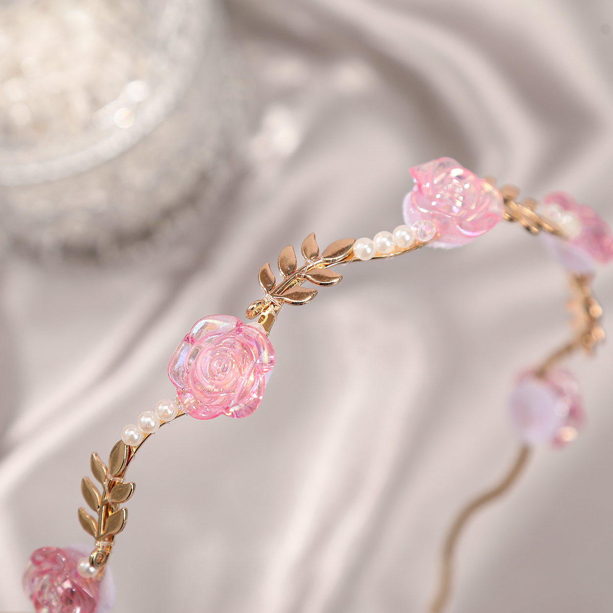 Resin Rose Leaf Headband Hair  - Photography Triangle incelemesi ve fiyatı