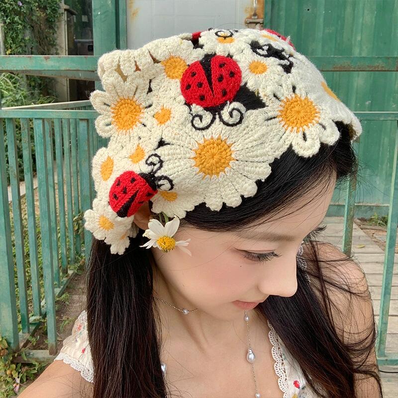 Korean Sweet Cute Handmade Cro - Photography Triangle incelemesi ve fiyatı