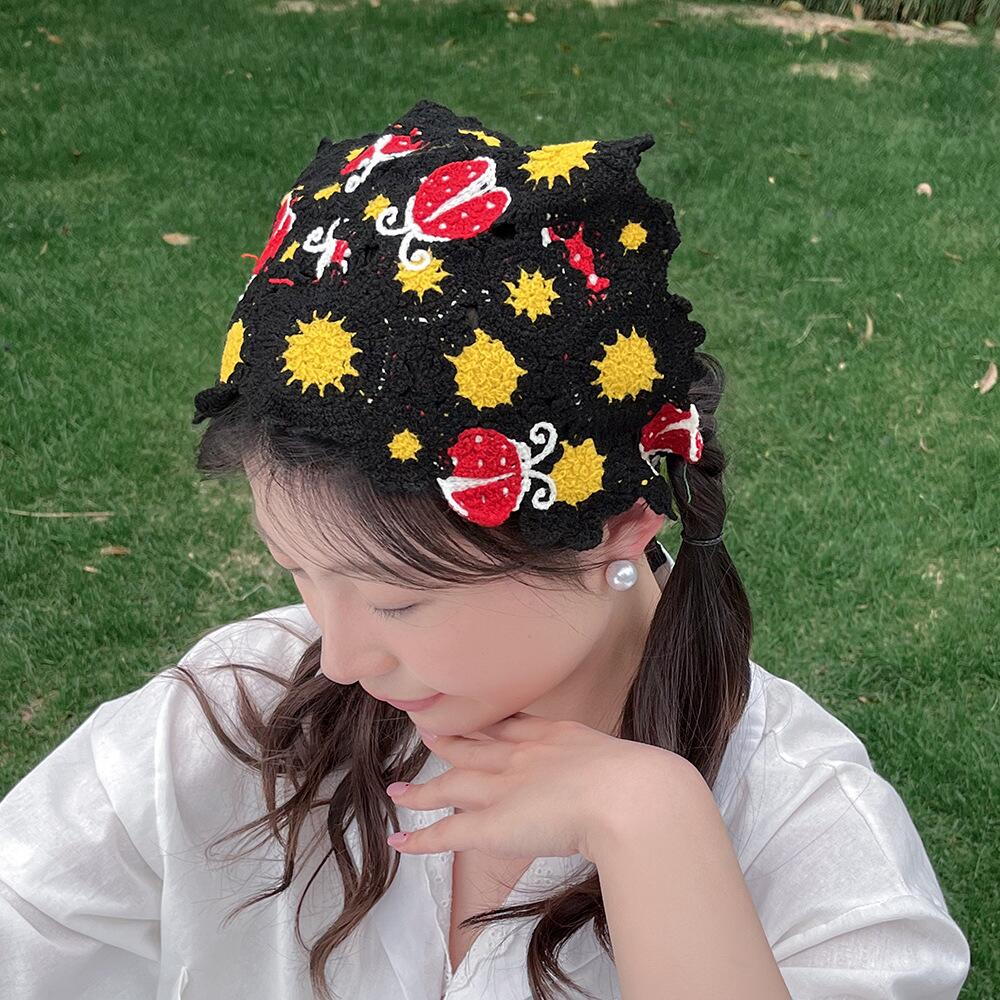 Korean Sweet Cute Handmade Cro - Photography Triangle incelemesi ve fiyatı