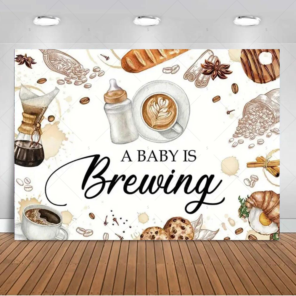 Coffee Theme Backdrop Supplies - Photography Coffee incelemesi ve fiyatı