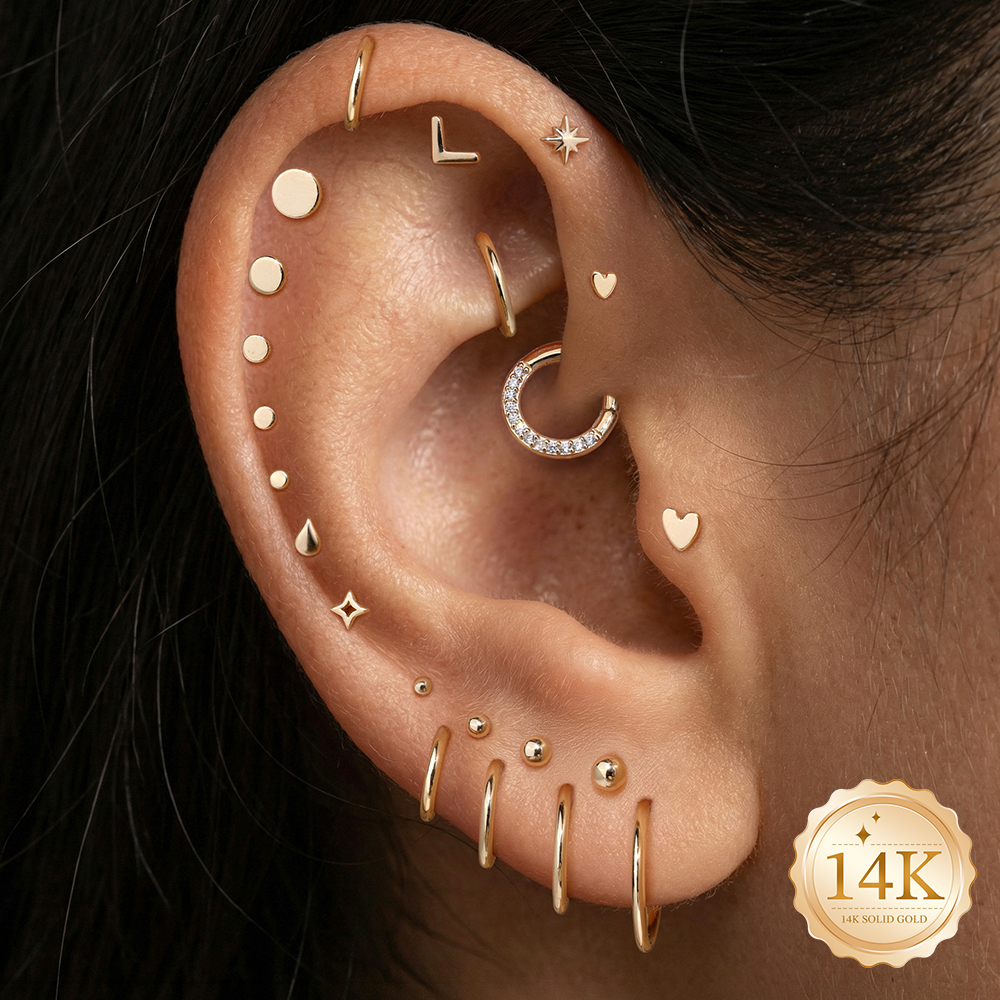 AIDE 14K Gold Stud Earrings fo - Photography Triangle incelemesi ve fiyatı