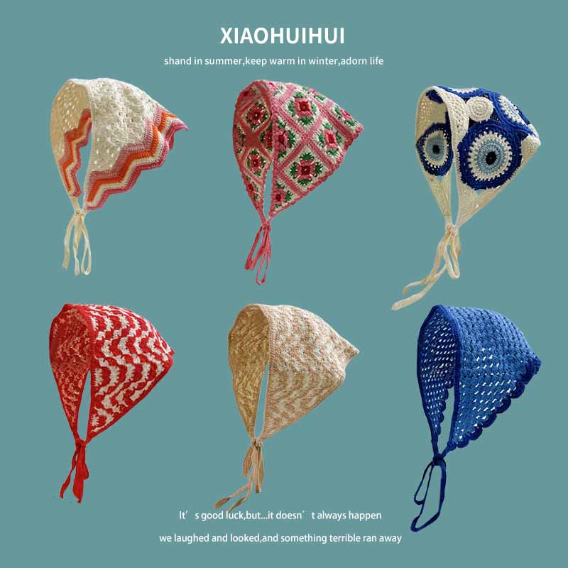 French Ins Knitted Lace Triang - Photography Triangle incelemesi ve fiyatı