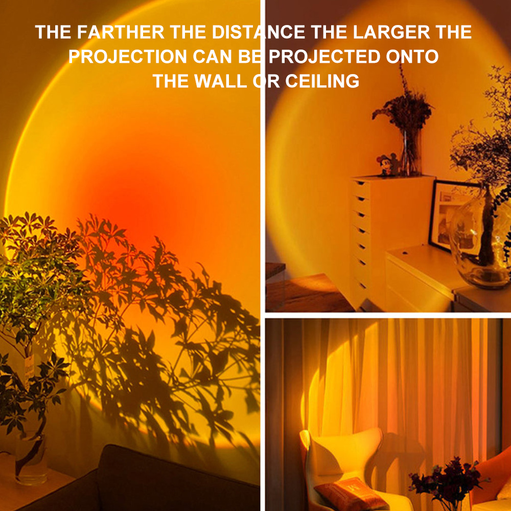 USB Sunset Lamp Projector Led  - Photography Desk incelemesi ve fiyatı