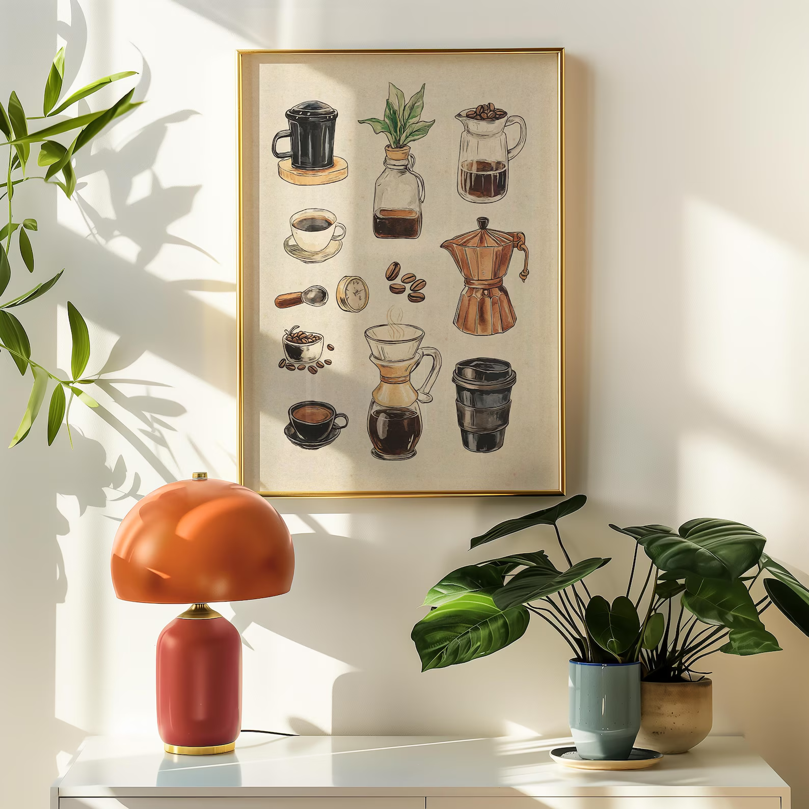 Retro Vintage Coffee Chart Dig - Photography Coffee incelemesi ve fiyatı